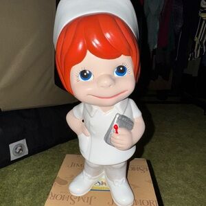 Red-Haired Nurse Figurine